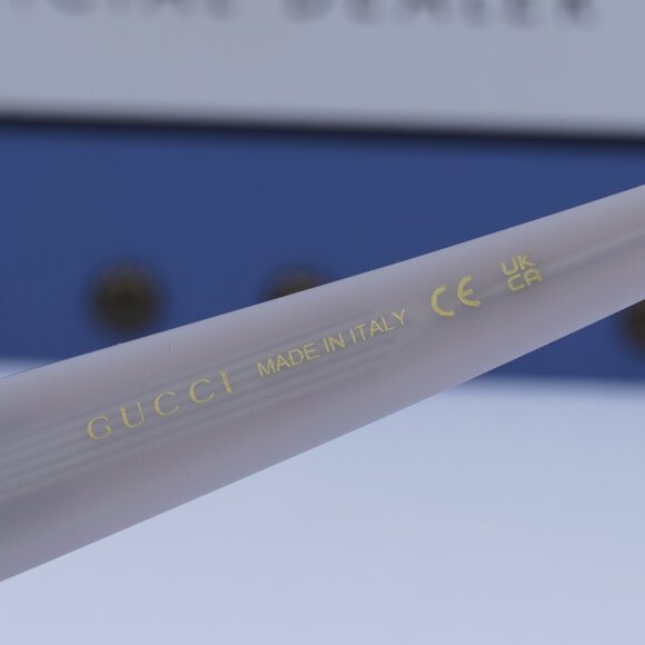 Gucci GG1784S 005 Cat Eye Sunglasses - Light Grey/Smoke - Picture 8 of 11